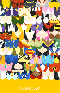 Image of Superboobs Poster