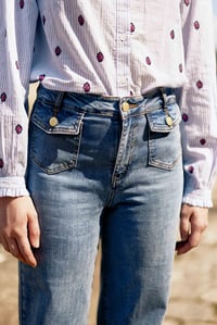 Image 3 of Pantalón Peyton Vaquero Claro