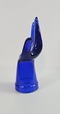 Image 3 of Vintage Cobalt Hand Display/Ring Holder