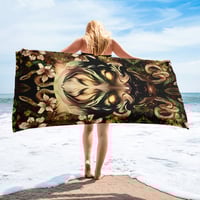 Image 1 of Gothic Tropics Towel