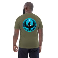 Image 4 of T-Shirt Back Print - Rebel Loon Blue