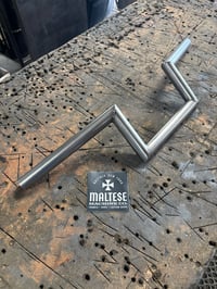 Image 1 of 4” H Riser Z-Bars - 11g X 1” OD 304 Stainless Steel