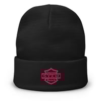 pink Shield beanie