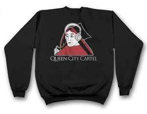 Image of QCC Logo Crewneck Sweatshirt - Black