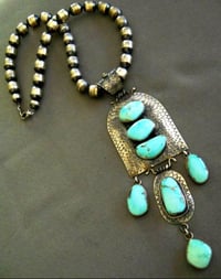 Image 3 of Ella Peters pendant on native beads 