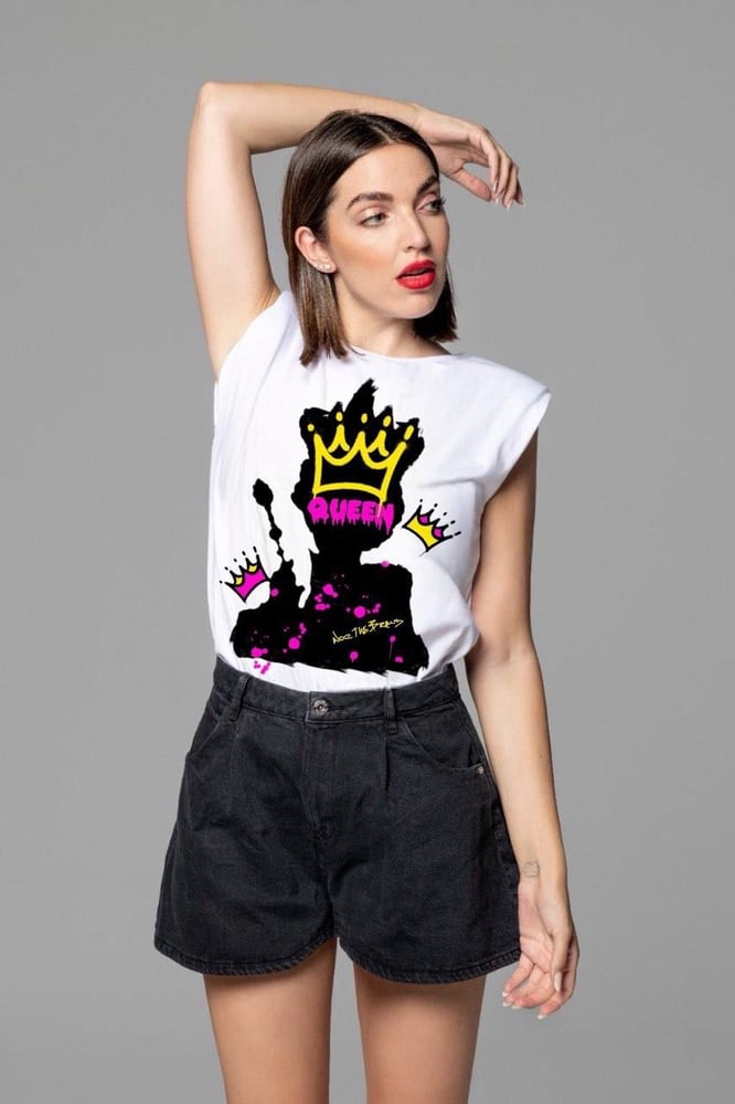 Image of CAMISETA QUEEN BLANCA