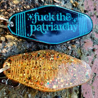 Fuck the Patriarchy Keychain