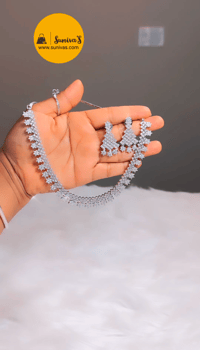 Image 11 of Deborah -Stunning Australian Diamond Necklace Set