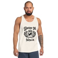 Image 3 of Marlowe Ink Logo in Black Men's Tank Top