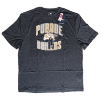 Image 1 of Fanatics Purdue Boilermakers T Shirt Mens Size XL Gray Short Sleeve NCAA Tee