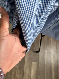 Image 2 of Gingham button shirt jacket 