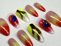 Image 2 of No Offense Press-On Nails Size Medium 
