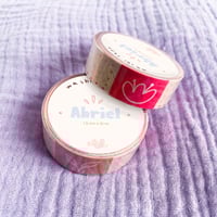 Image 5 of Washi Tape Mauve et Abriel