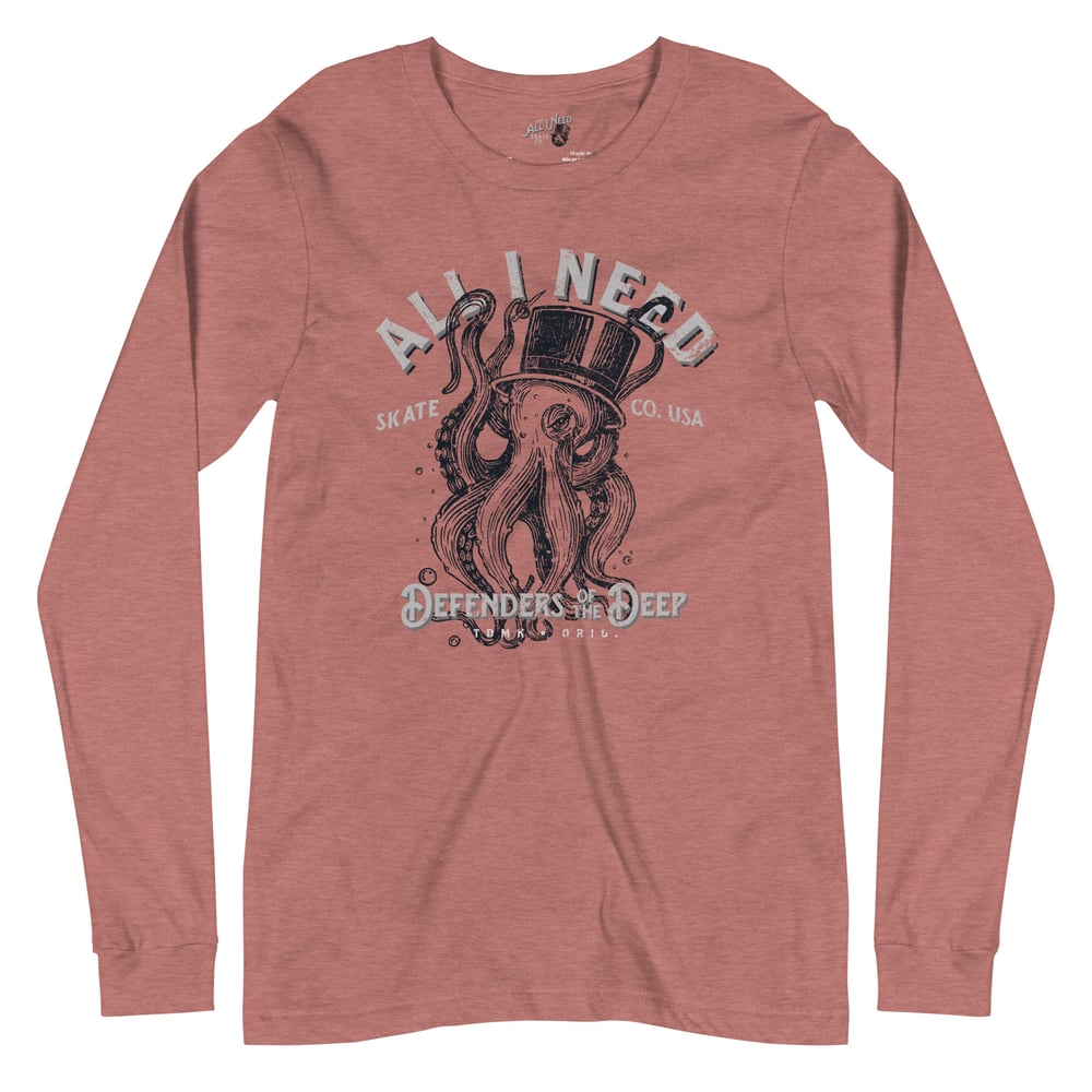 Octopus Unisex Long Sleeve Tee