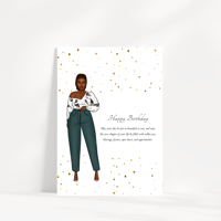 Image 5 of Happy Birthday Girl Birthday card