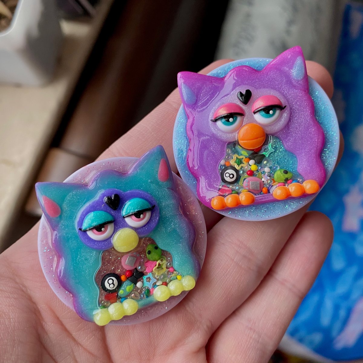 90s Nostalgia Furby Phone Grip Nerdy Little Secrets