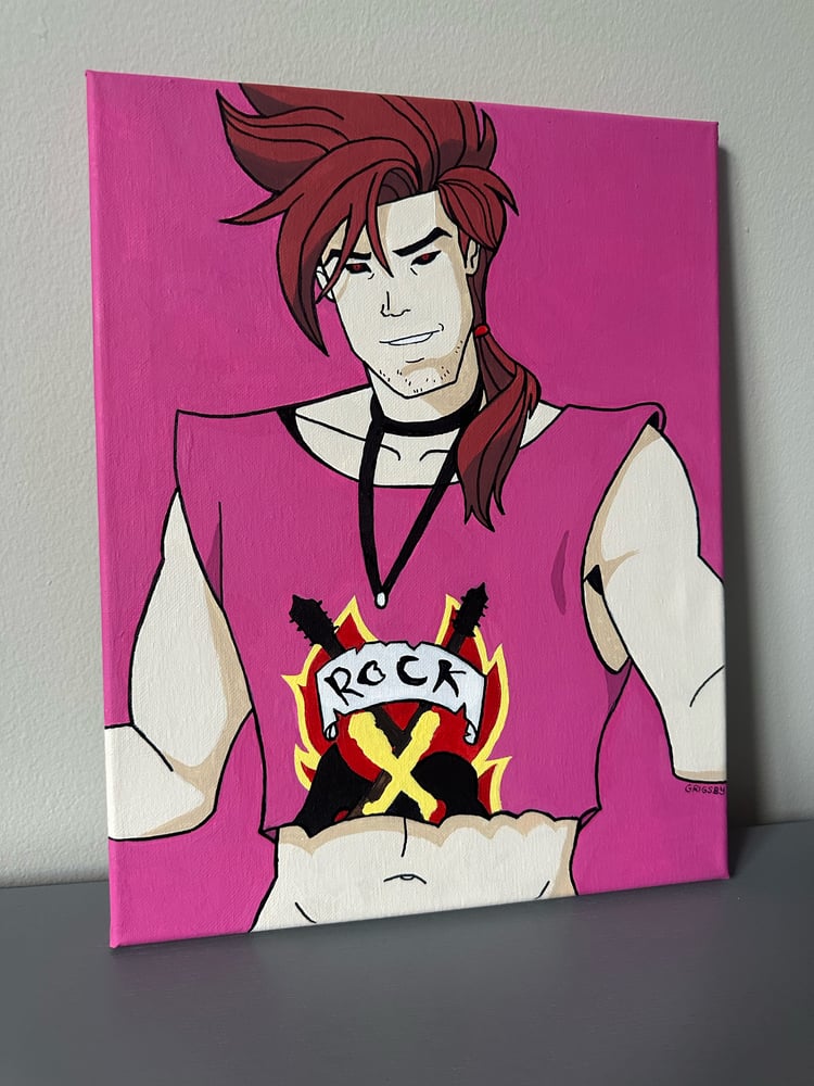 Image of Gambit (Crop Top) Painting