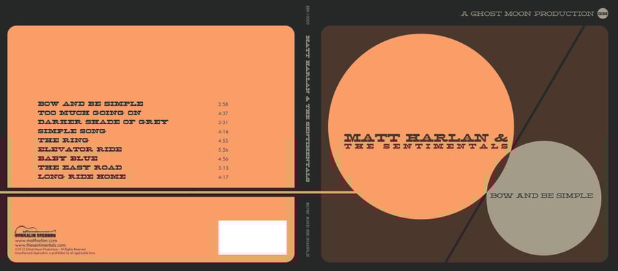 Image of Bow and Be Simple - CD (physical copy)