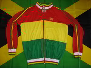 Image of Veste Survêtement Lion Rasta Colours Zippé