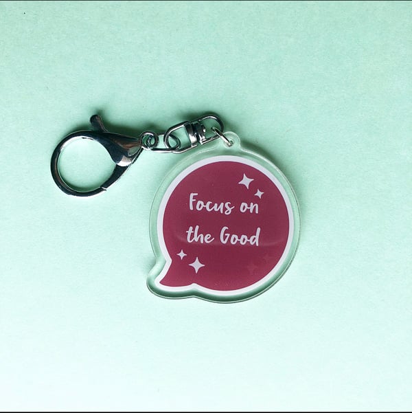 Image of Focus on the Good Keychain