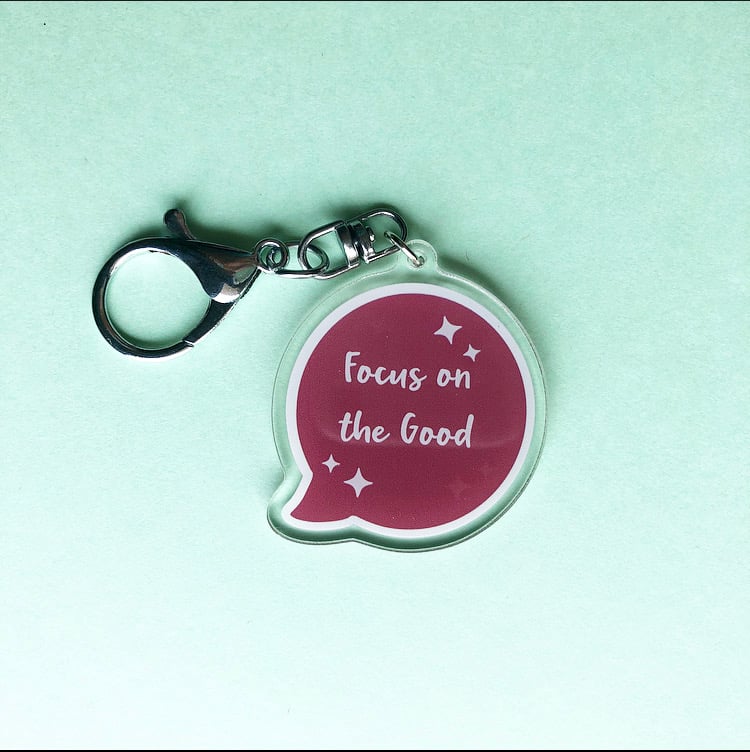 Image of Focus on the Good Keychain