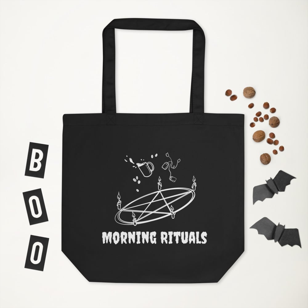 Image of MORNING RITUALS Organic Cotton Tote