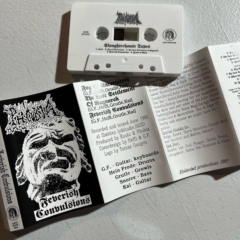PHOBIA - "Slaughterhouse Tapes" cassette