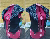Image 1 of Vest with fauxfur M/L