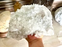 Image 14 of Large Clear Quartz Points Cluster Statement Piece #2596