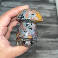 Image 1 of Ocean Jasper Mushroom Turtle 