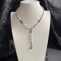 Image 2 of ANASTASIA PEARL DROP NECKLACE 