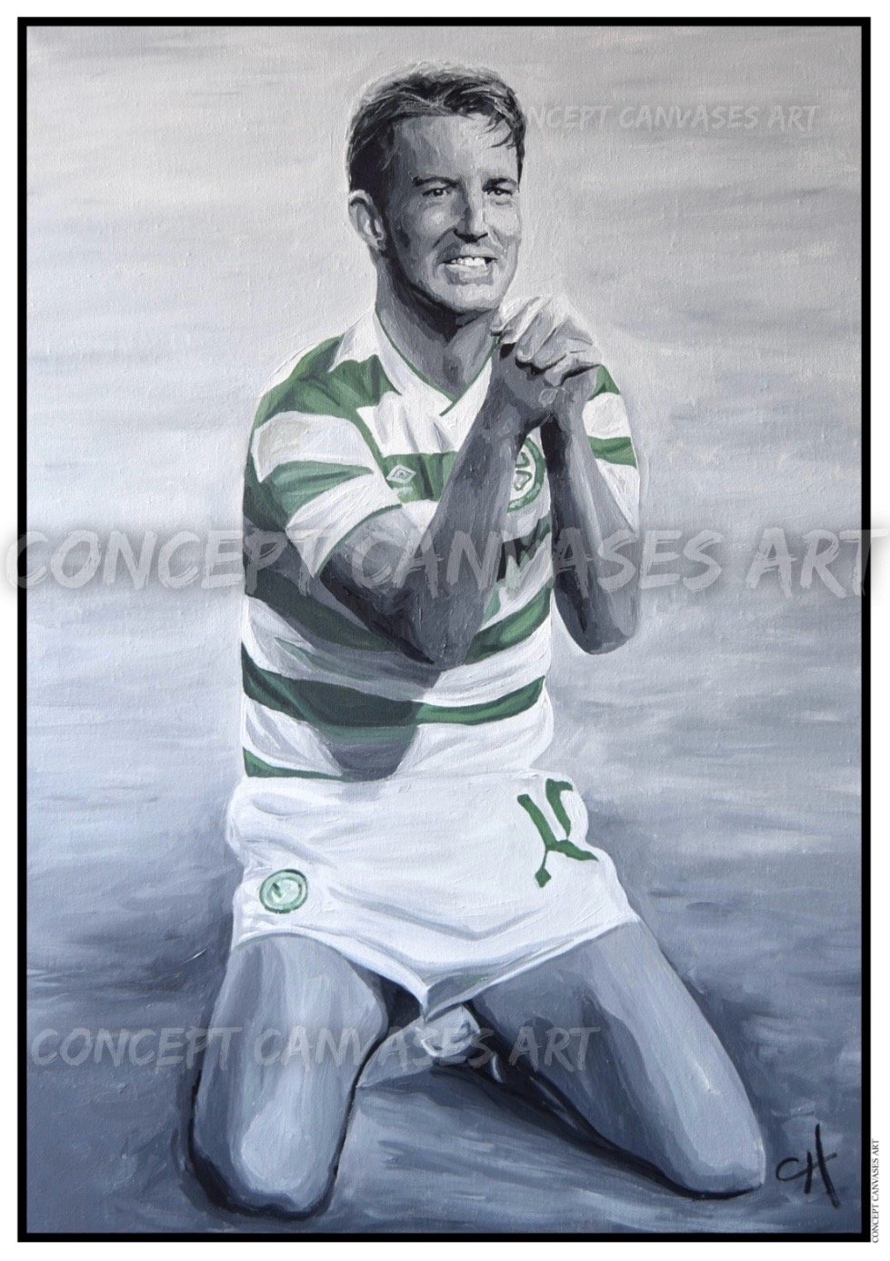 Image of Tommy Burns A3 Print 