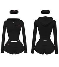 Black Snatched & Soft Set