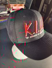Image 6 of RARE K.I.L.L. Brand Snapback Hat - Next To New Condition - "The Strength Of Street Knowledge"
