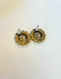 Image 2 of CD Flower Studs