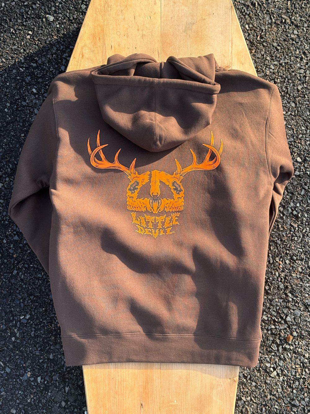 Deer Antlers Heavy Hoodie