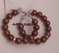 BROWN HOOPS 