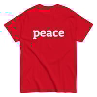 Image 4 of Unisex classic tee, Peace Tee