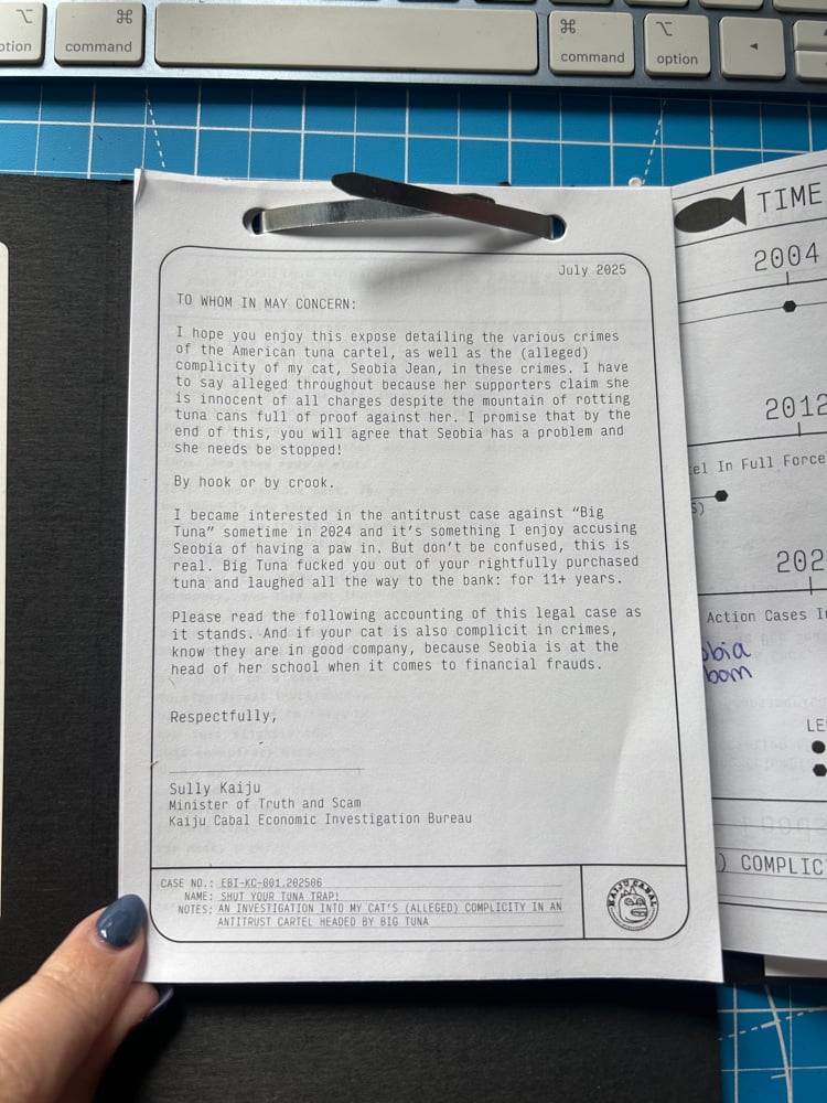 Image of Gone Phishin’: Shut Your Tuna Trap! Exposé Zine