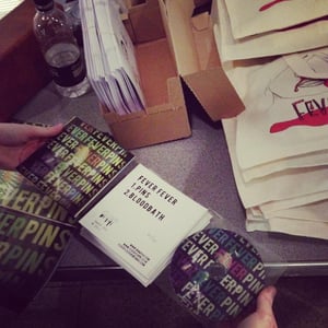 Image of PINS Limited Edition Screen Printed CD