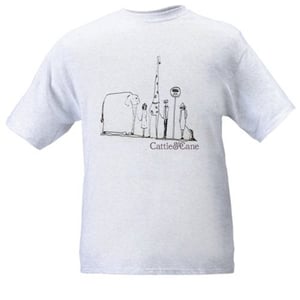 Image of Cattle & Cane T-Shirt Grey