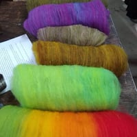 Image 6 of VIRTUAL ZOOM WORKSHOP Fiber Blending Color Theory: Heathers & Tweeds