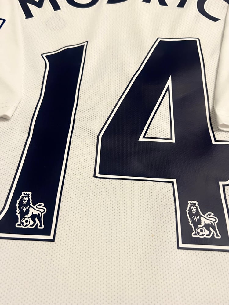 Image of PRE ORDER: Tottenham Hotspur “MODRIĆ 14” 2011/12 Home Shirt + PL patches (XL)