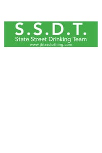 Image of State Street Drinking Team Bumper Sticker