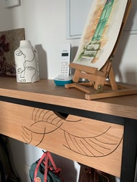 Image 4 of Mueble de entrada de roble