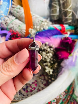 Image of Amethyst Point Pendant 