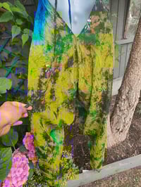 Image 7 of Mykonos Jewel Jumpsuit- turquoise yellow