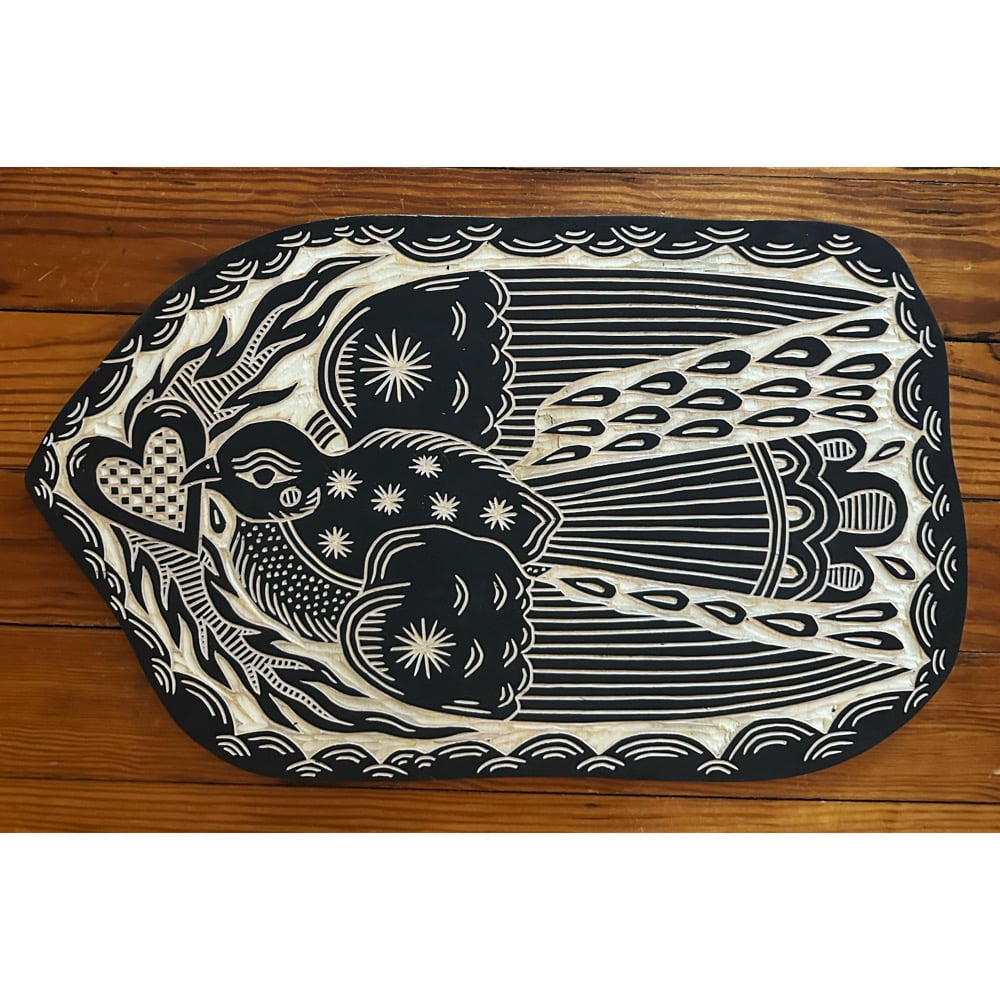 Image of Burning Heart Bird