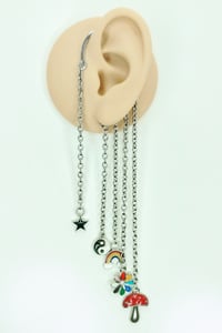 Image 2 of Whimsical Nostalgia Ear Cuffs