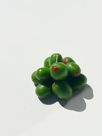 Image 1 of OLIVE CLUSTER CANDLE